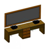 Мужское зеркало барбер Tabasco