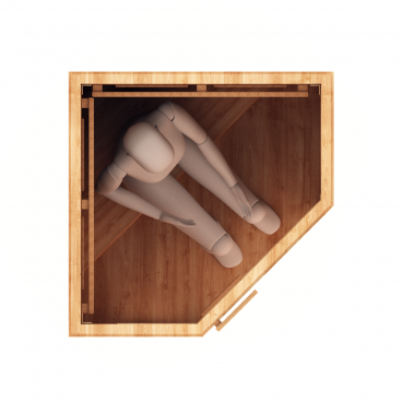 ИК кабина &quot;CLASSIC&quot; угловая