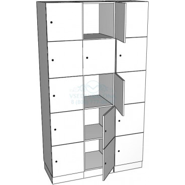 Индивидуальный шкаф для персонала