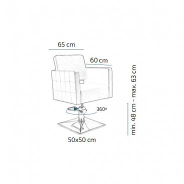 Парикмахерское кресло "Камилла"