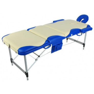 Массажный стол складной алюминиевый с волной JFAL01A (МСТ-102Л)