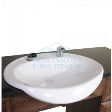 Мужское зеркало барбер с раковиной