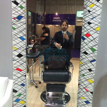 Кресло барбершоп А480