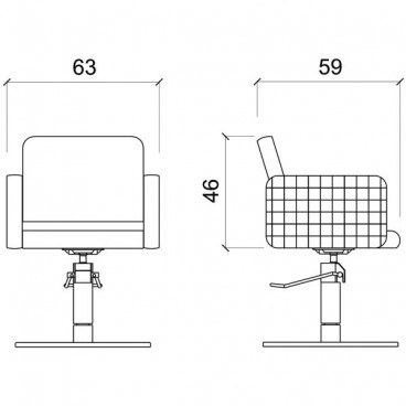 Кресло парикмахерское "OLMA CPT"