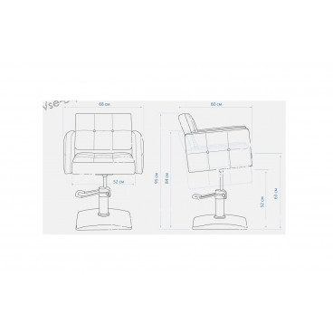 Парикмахерское кресло &quot;Aurora&quot;
