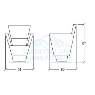 Кресло парикмахерское Allison