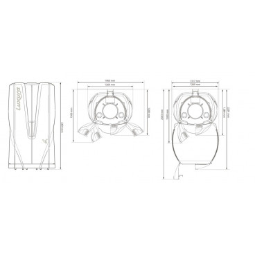 Вертикальный солярий &quot;Luxura V8 48 XL INTELLIGENT&quot;