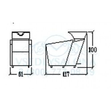 Мойка парикмахерская SKYLINE