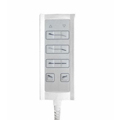 Педикюрное косметологическое кресло &quot;Ирина&quot; (Электропривод, 4 мотора) (высота 550 - 850м)