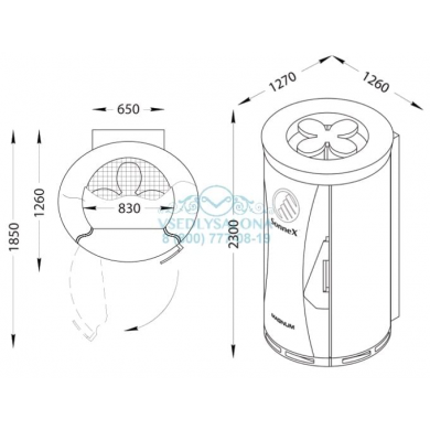 Коллагенарий SonneX magnum Collagen (44 x 180W)