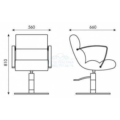 Кресло парикмахерское CLUB
