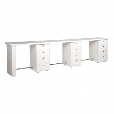 Маникюрный стол &quot;Глория&quot; тройной