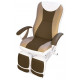 Педикюрное косметологическое кресло &quot;Ирина&quot; (Электропривод, 4 мотора) (высота 550 - 850м)